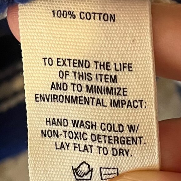 Alex Mill | Hailey Cardigan WT | Blue & White | Medium - Picture 6 of 12